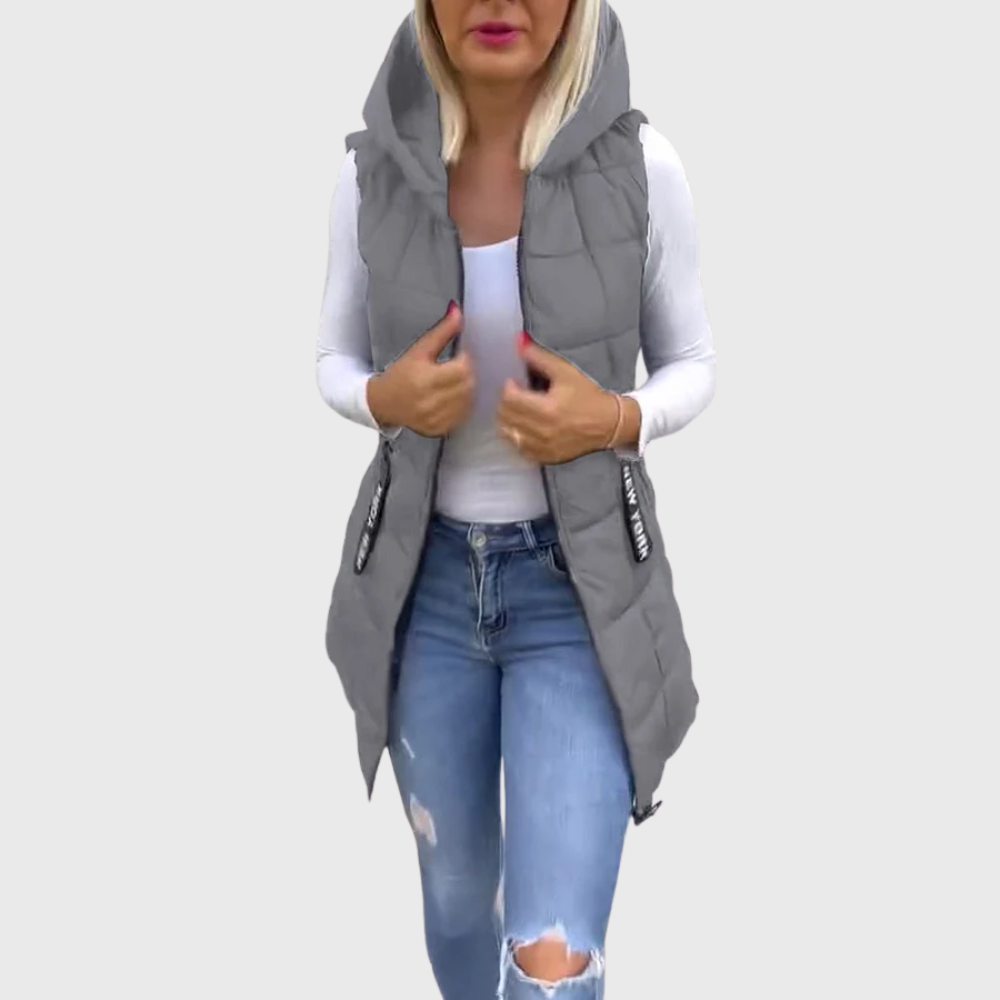 Maya™ | Sleeveless Padded Coat