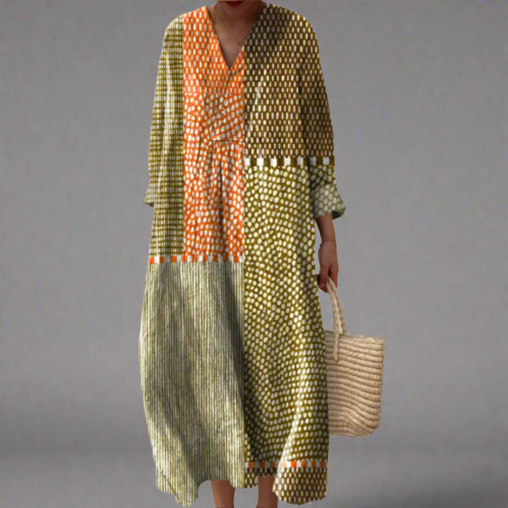 Mia | Geometric easy dress
