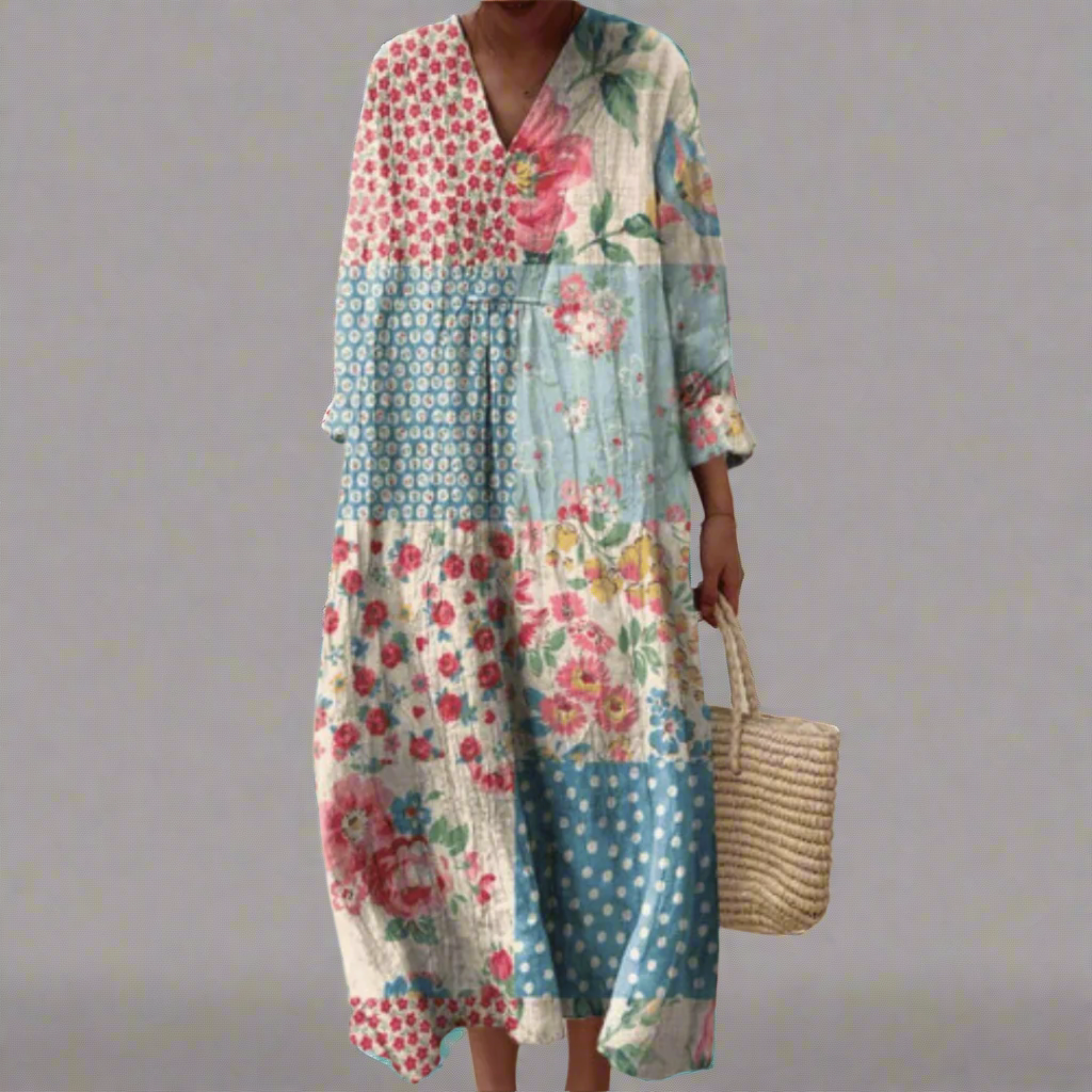 Ella | Geometric casual dress