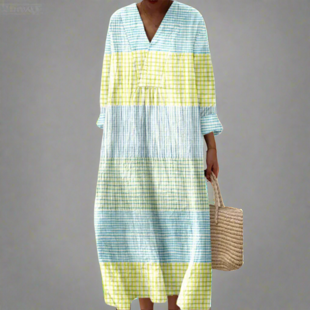 Riley | Geometric easy style dress