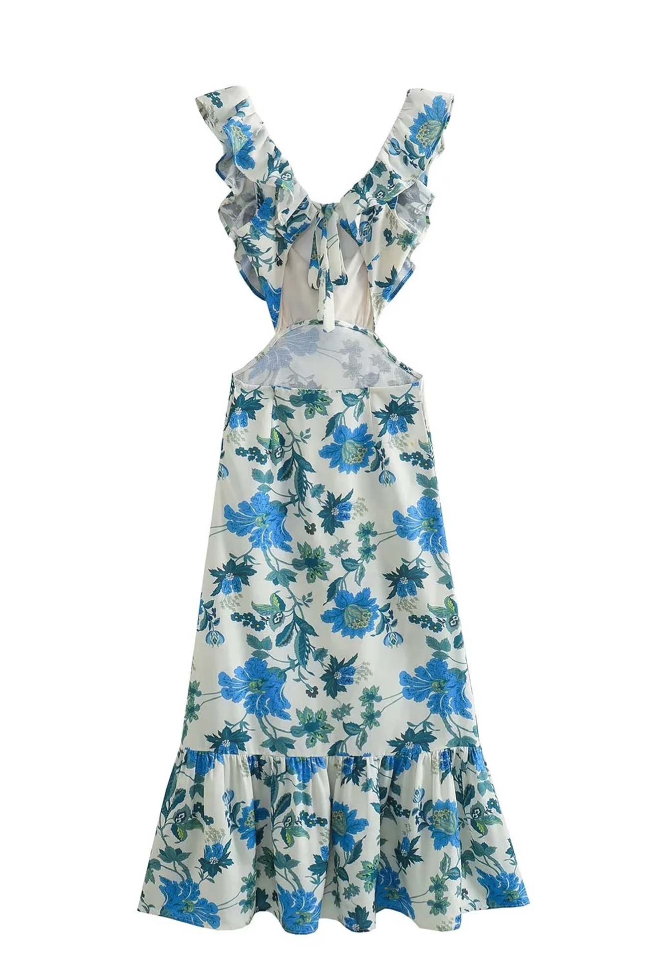 Ariella | Floral Ruffle Dress