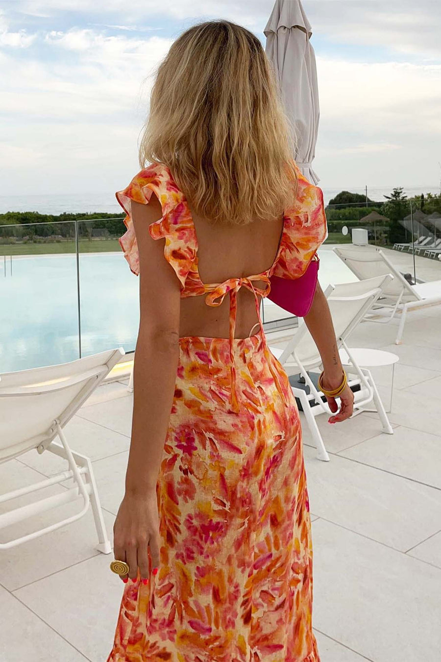 Ariella | Floral Ruffle Dress