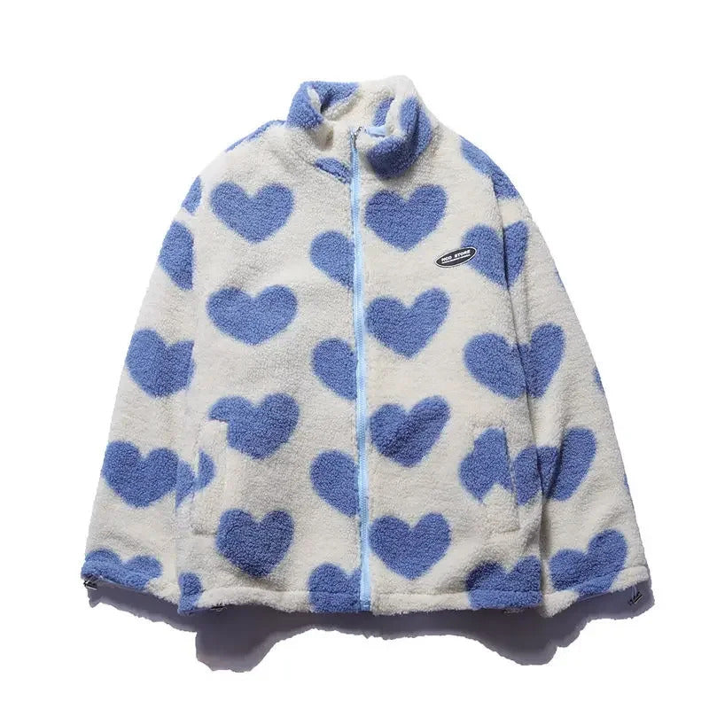 AlpenNord™ | Reversible jacket with hearts