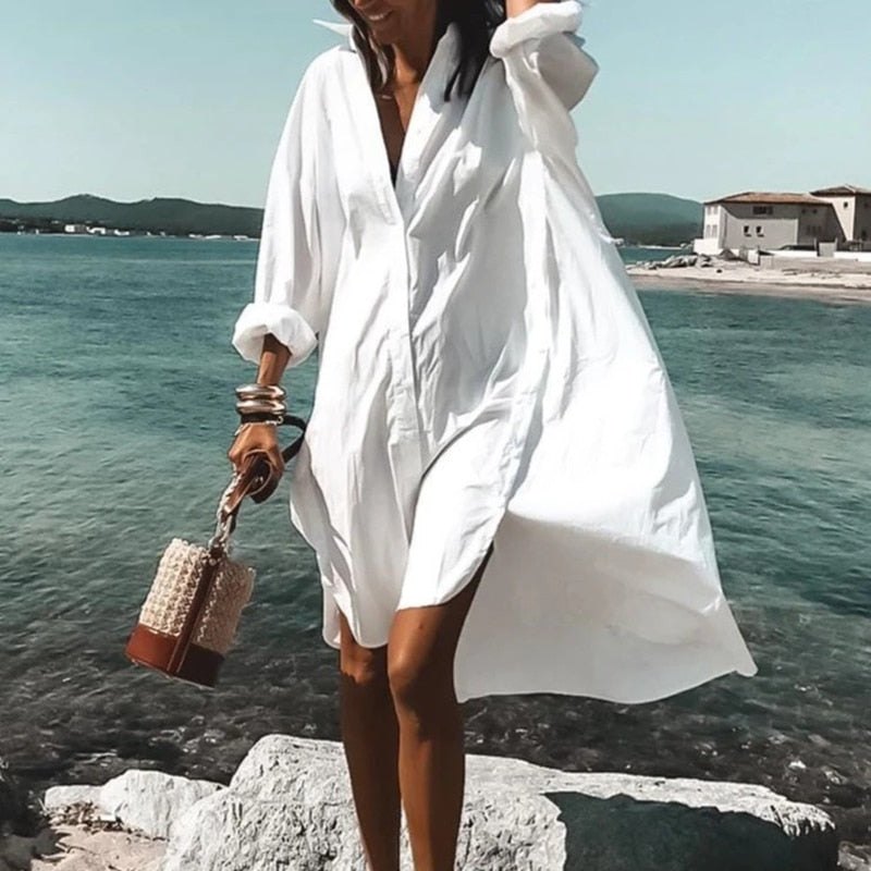 Nadine - Timeless and Flowing Summer Dress for Women