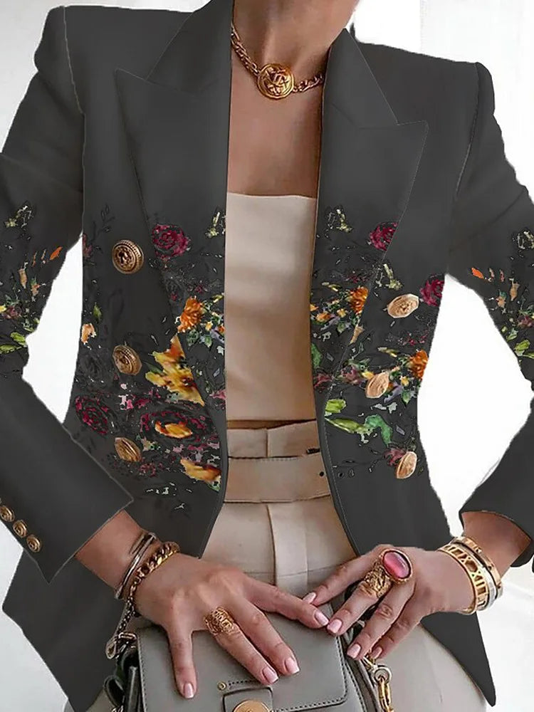 SCARLETT – ELEGANT BOTANICAL BLAZER