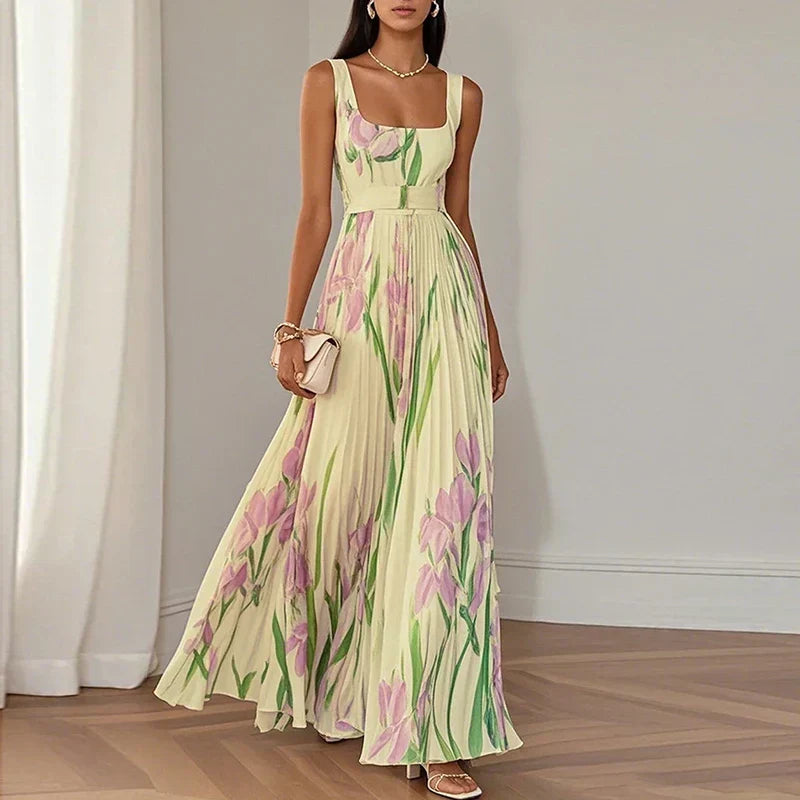 Claudia™ | Floral Maxi A-Line Dress