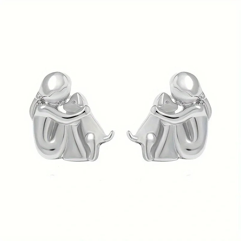 Elisa - Dog Icon Earrings