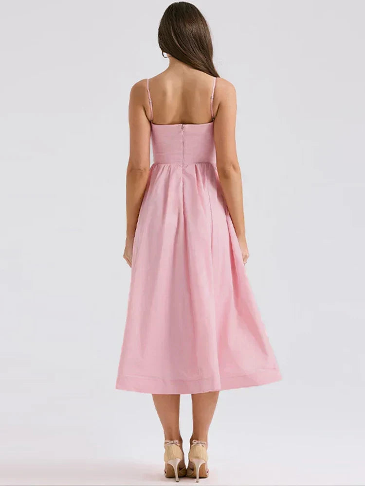 Jovie - Strap Midi Dress