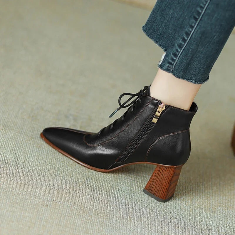 Renley Genuine Leather Boots