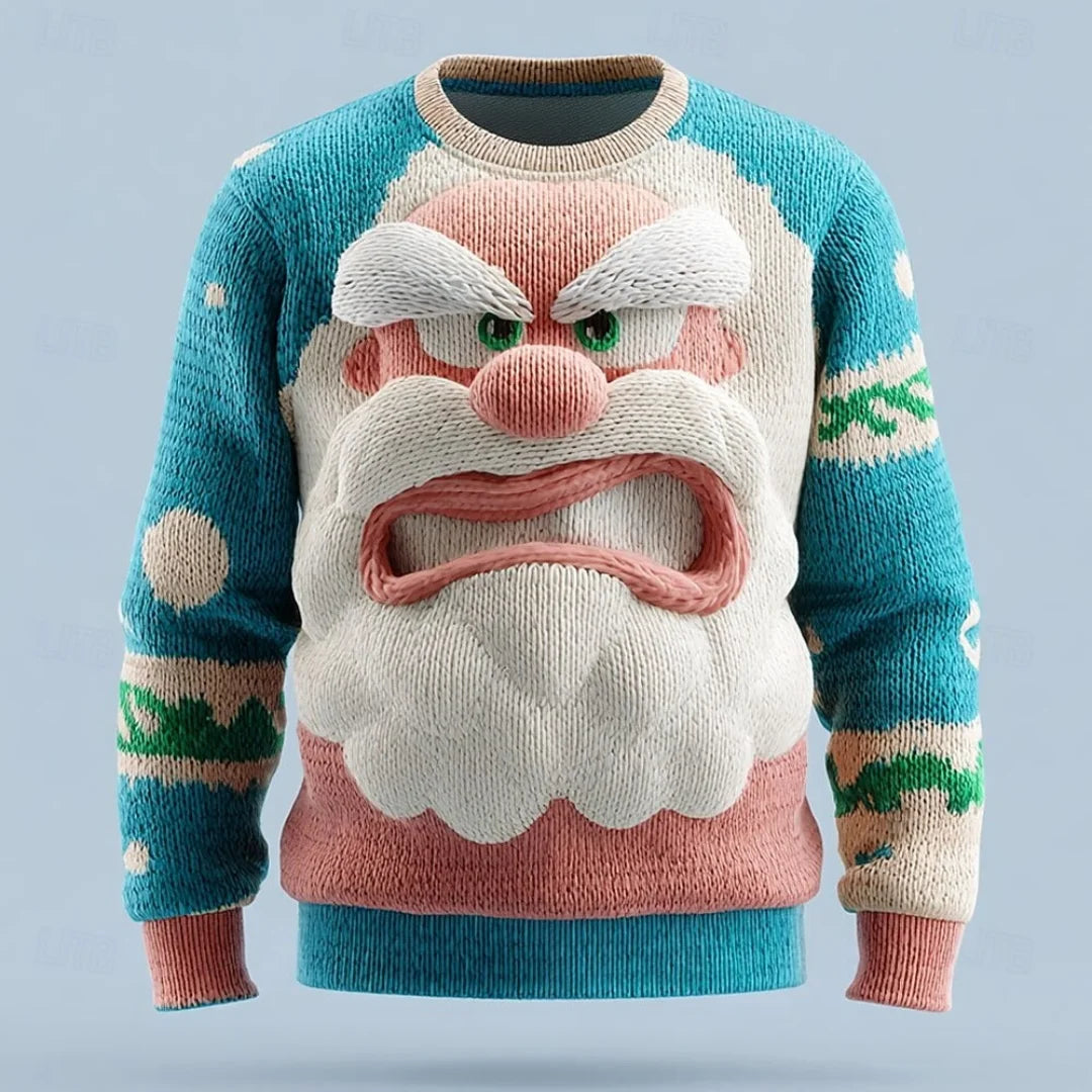 Santa Claus Knit Sweater (UNISEX)