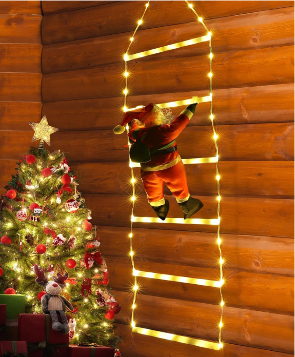 Climbing Santa Claus | Brings a Festive Christmas Atmosphere to Your Home