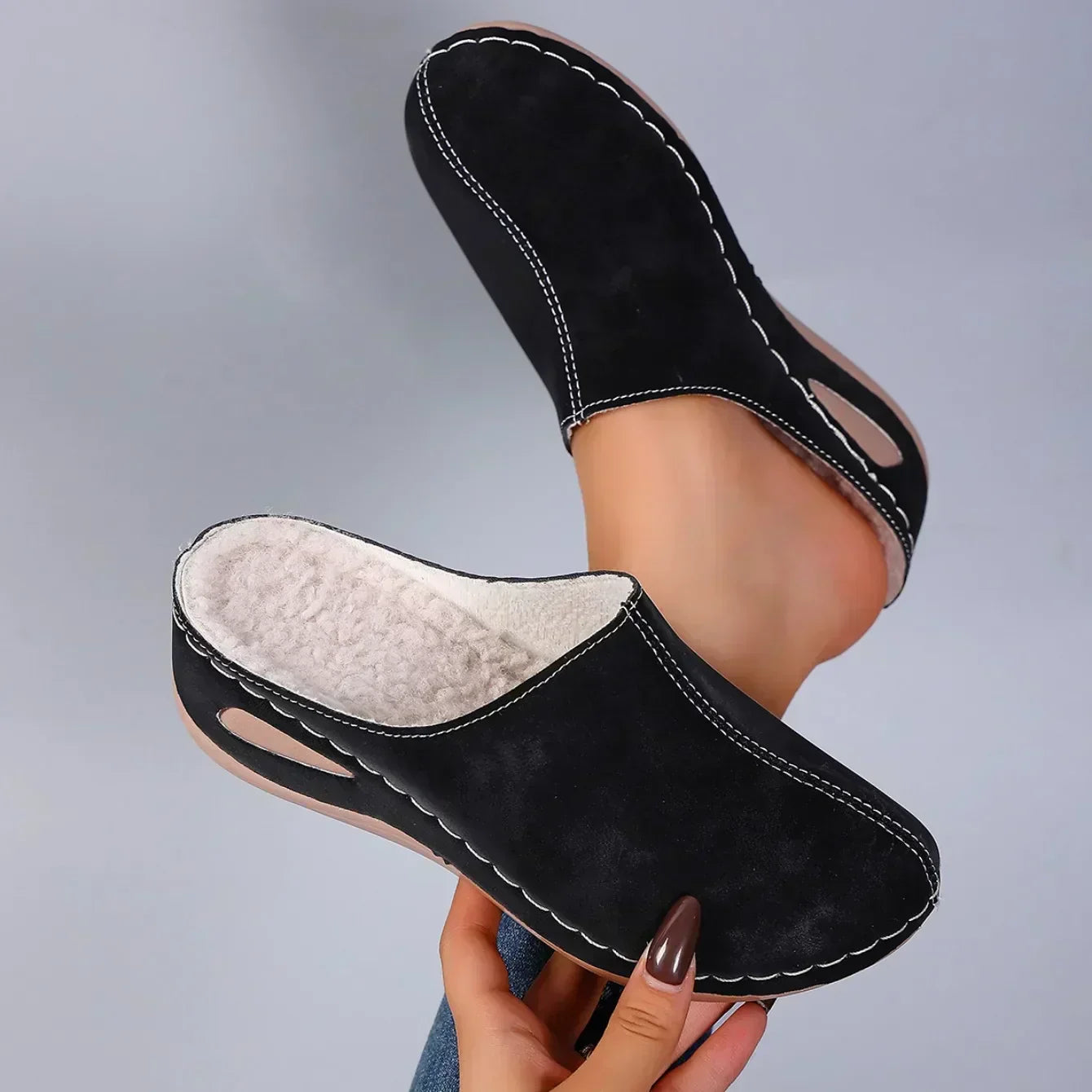 Elly™ | Warm Orthopaedic Slippers