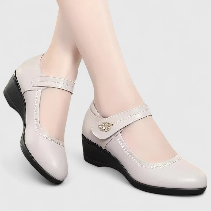 LILLIAN – ELEGANT MARY JANE WEDGE SHOES