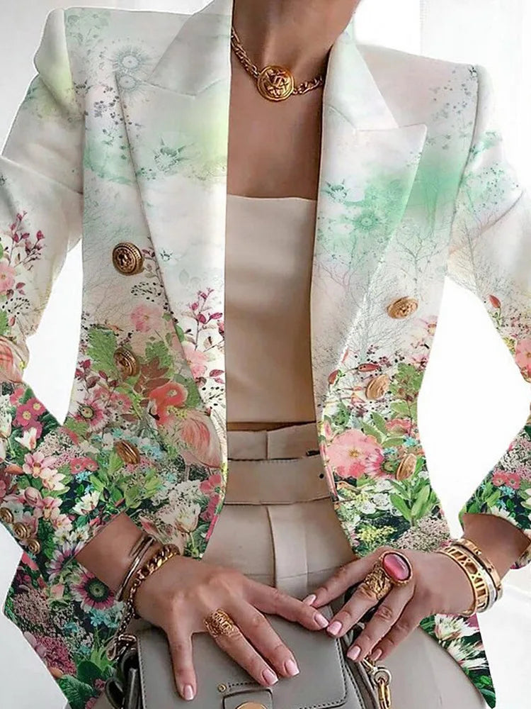SCARLETT – ELEGANT BOTANICAL BLAZER