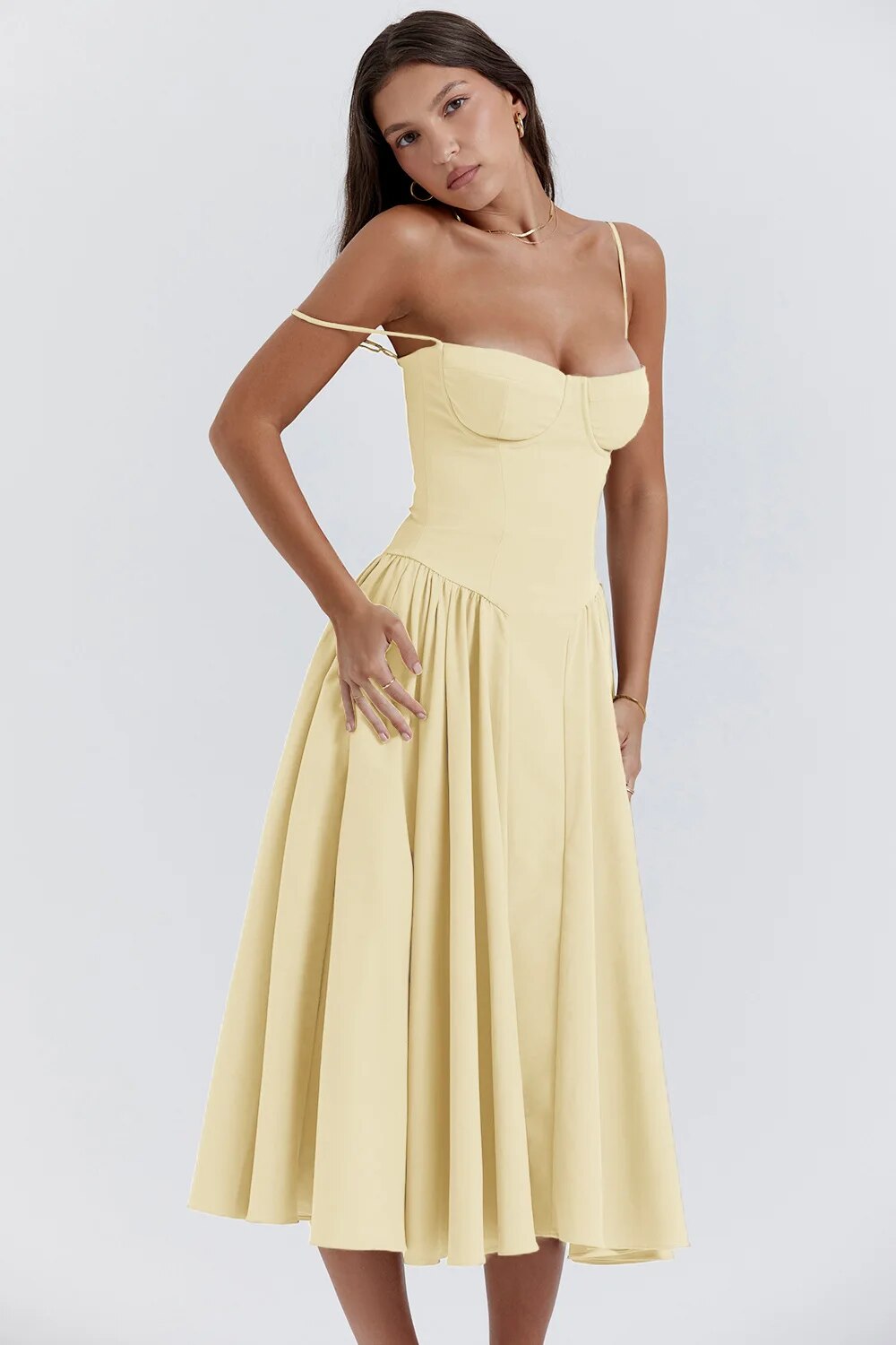 Elara | Elegant Corset Sundress