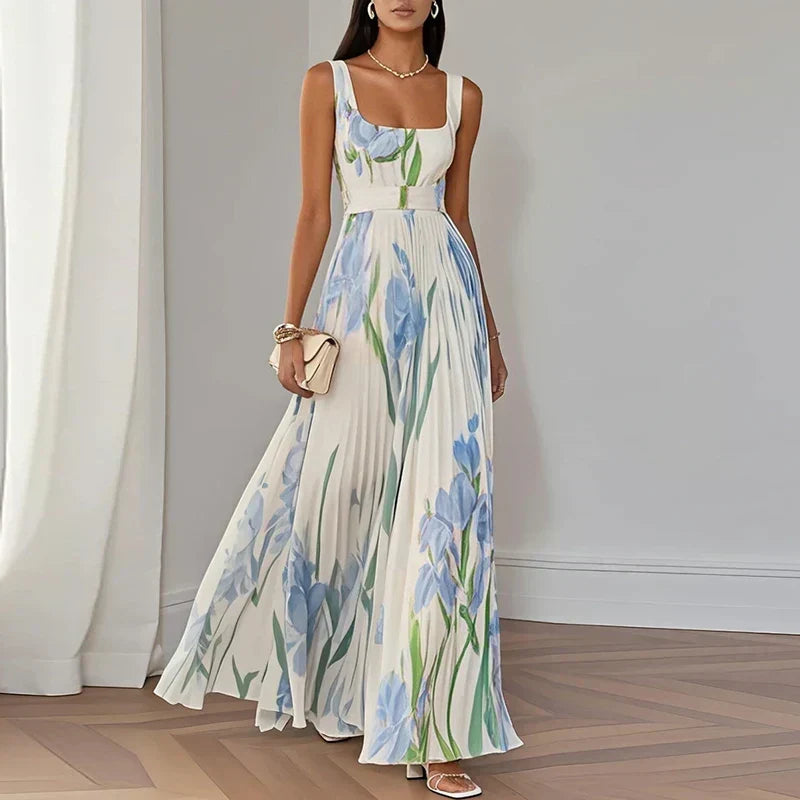 Claudia™ | Floral Maxi A-Line Dress