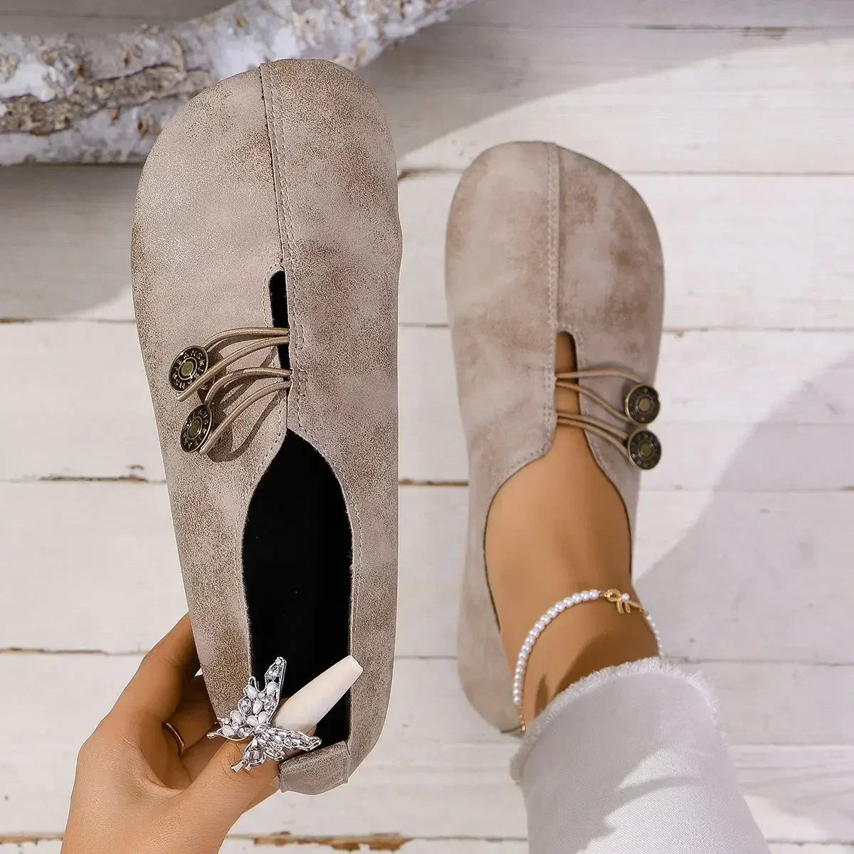 Jaimy | Soft Suede Women's Loafers