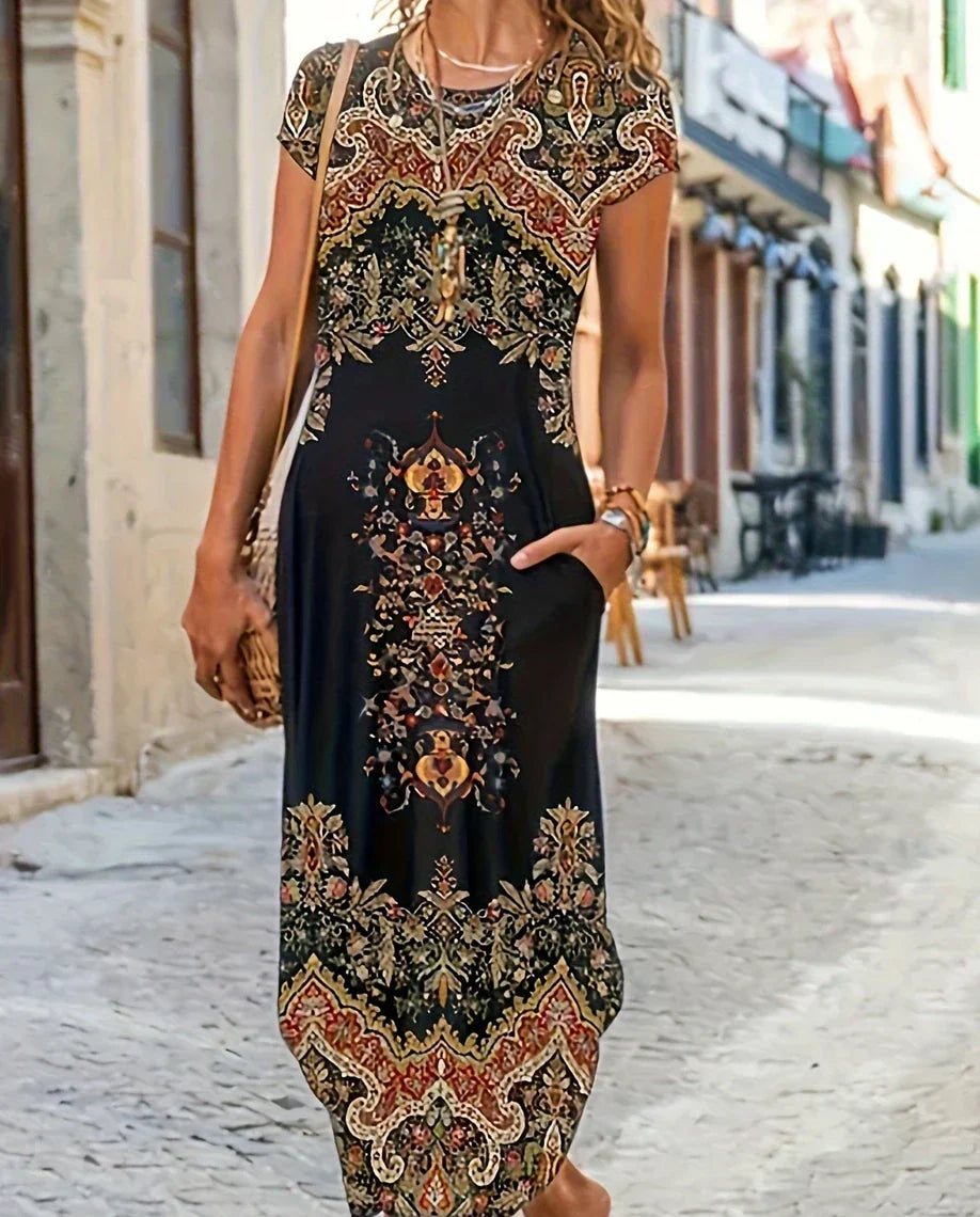 Lena | Elegant Casual Dress with Loose Fit