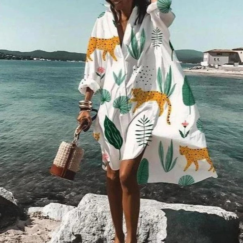Nadine - Timeless and Flowing Summer Dress for Women