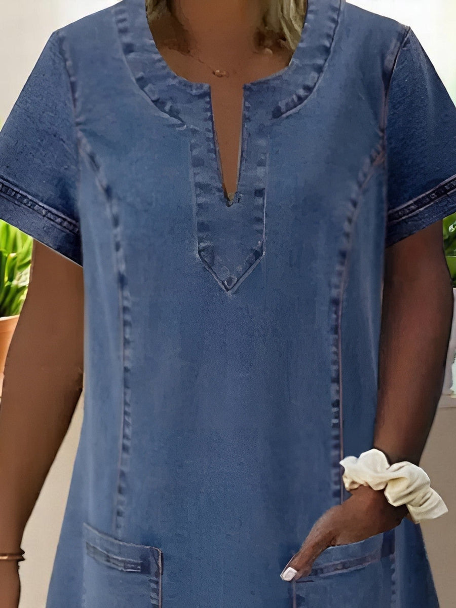 CARYS – SOFT DENIM DRESS