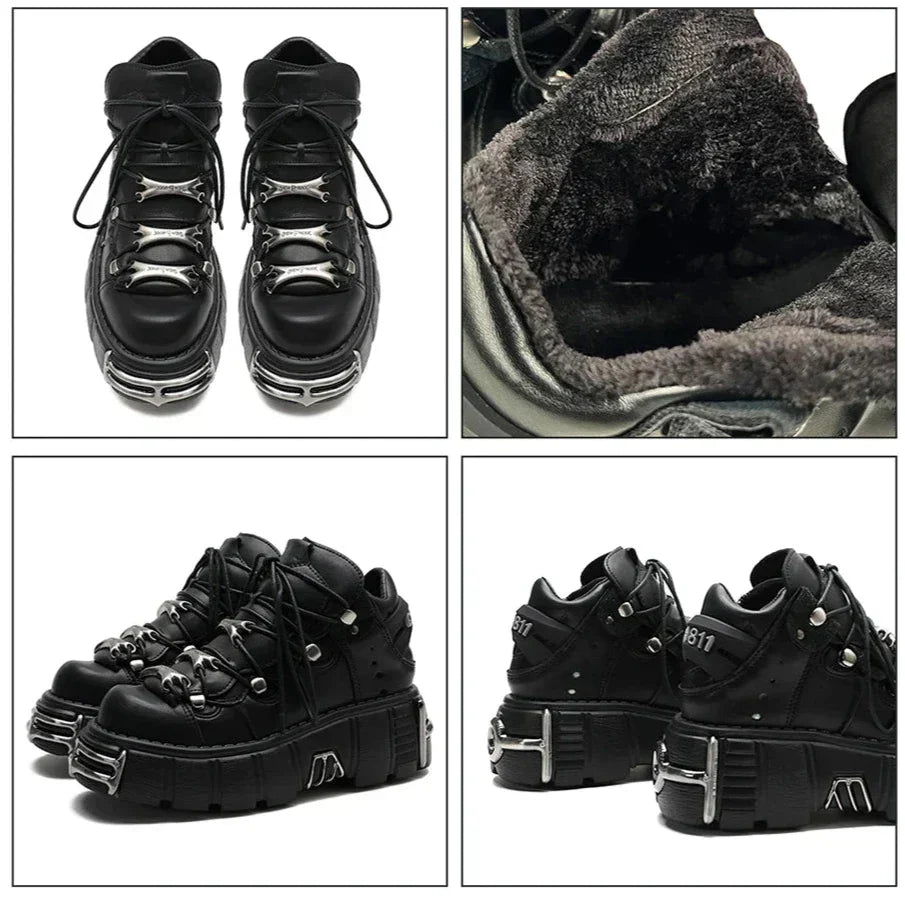 Rebel Rider Punk Ankle Shoes