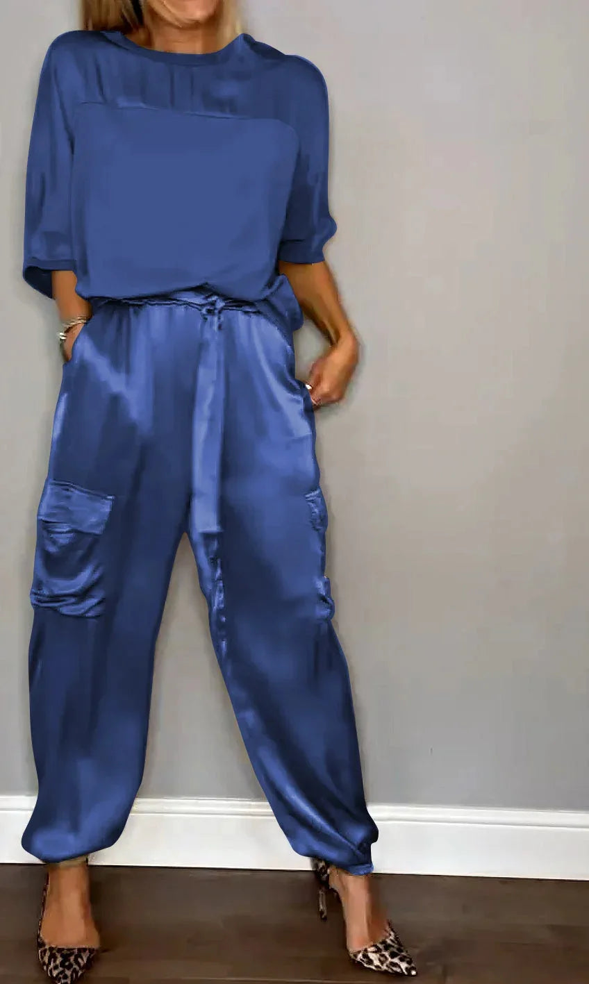 Claudia | Luxurious Floating Two-Piece Set