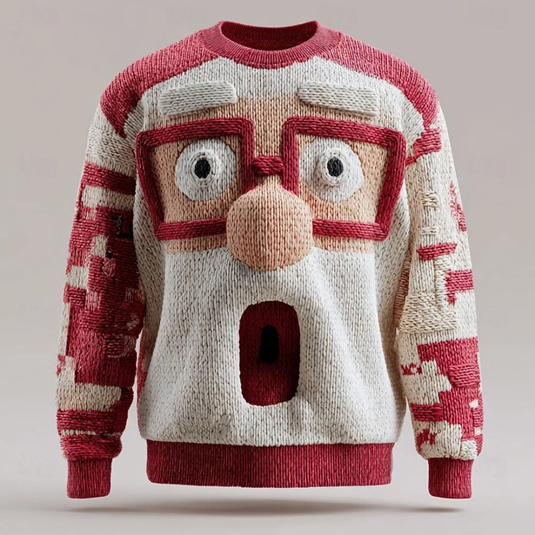 Santa Claus Knit Sweater (UNISEX)
