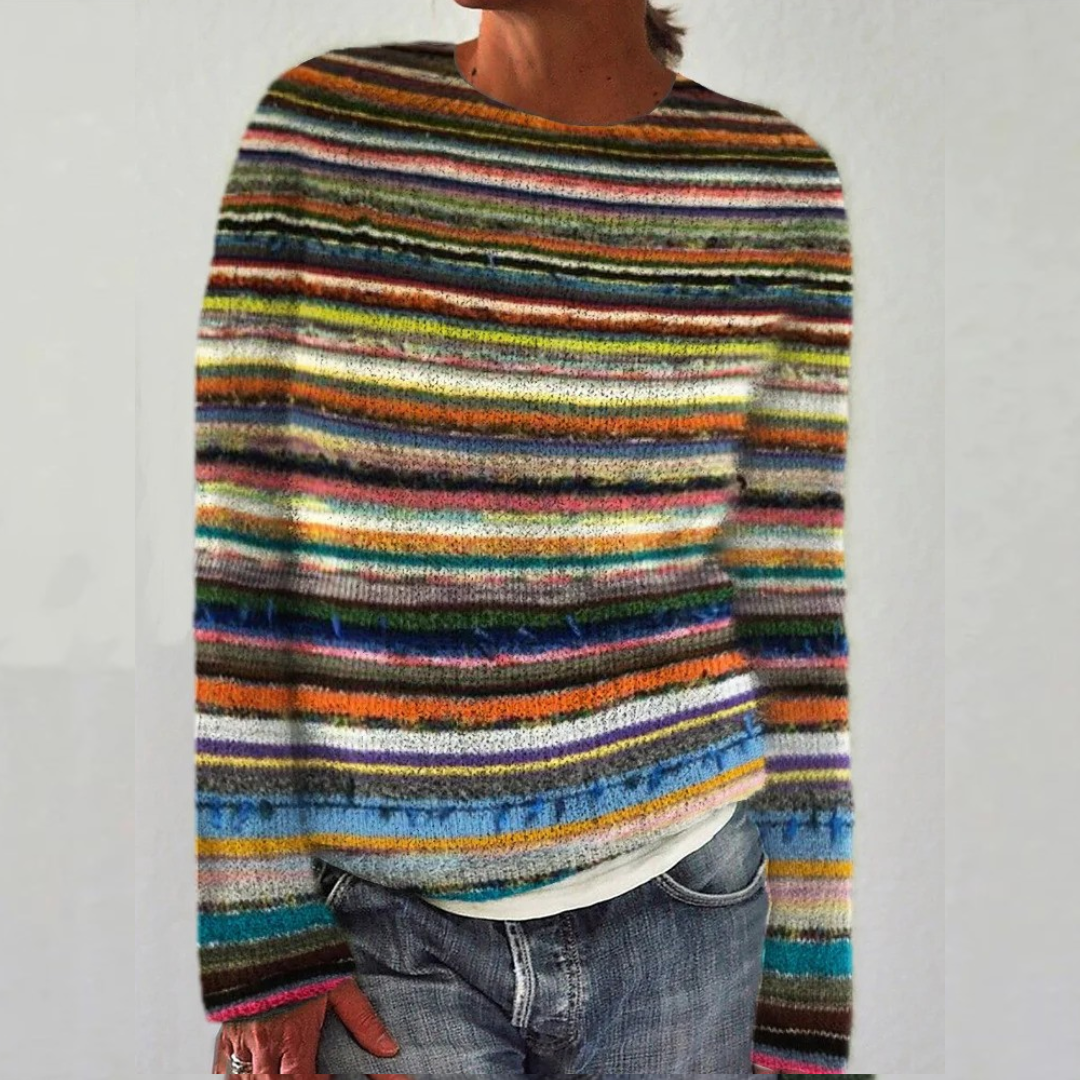 Alicja - Retro Scandinavian Knitted Sweater