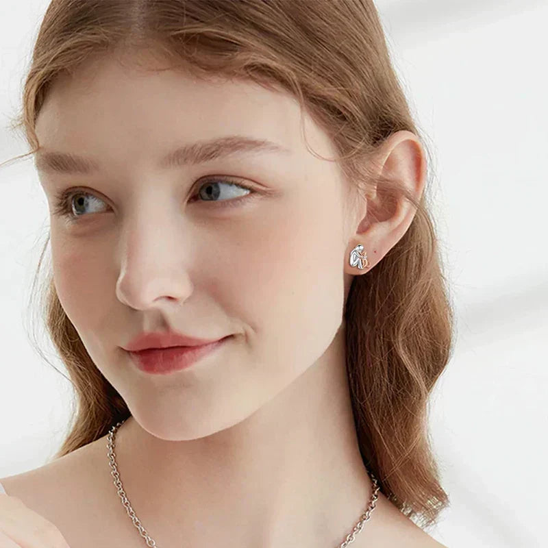 Elisa - Cat Icon Earrings
