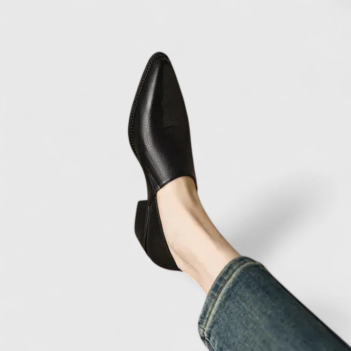 CLAIRE – MODERN CLASSIC LOW HEEL SHOES