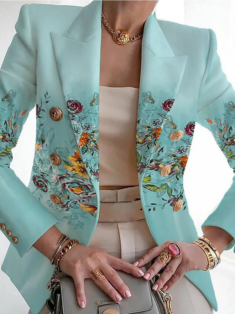 SCARLETT – ELEGANT BOTANICAL BLAZER