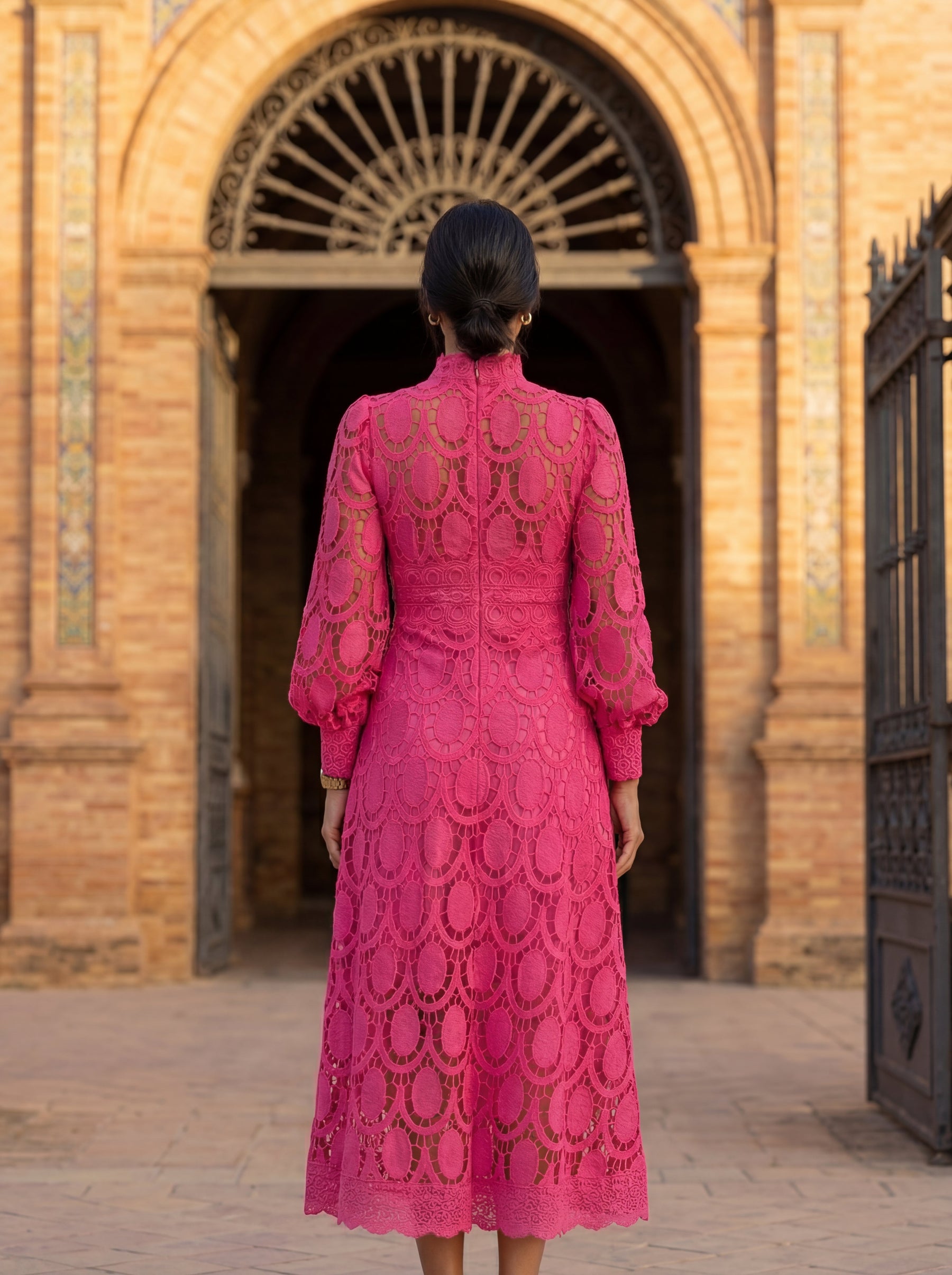 Carmona | Long Sleeve Turtleneck Dress