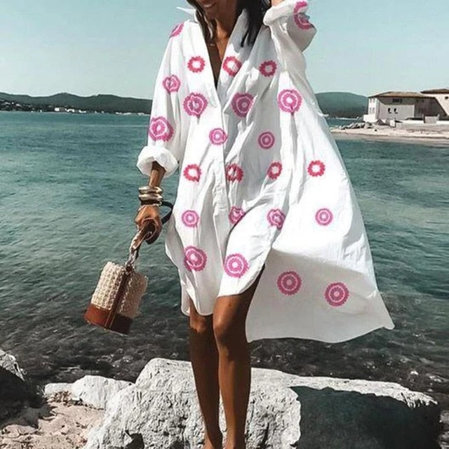 Nadine - Timeless and Flowing Summer Dress for Women