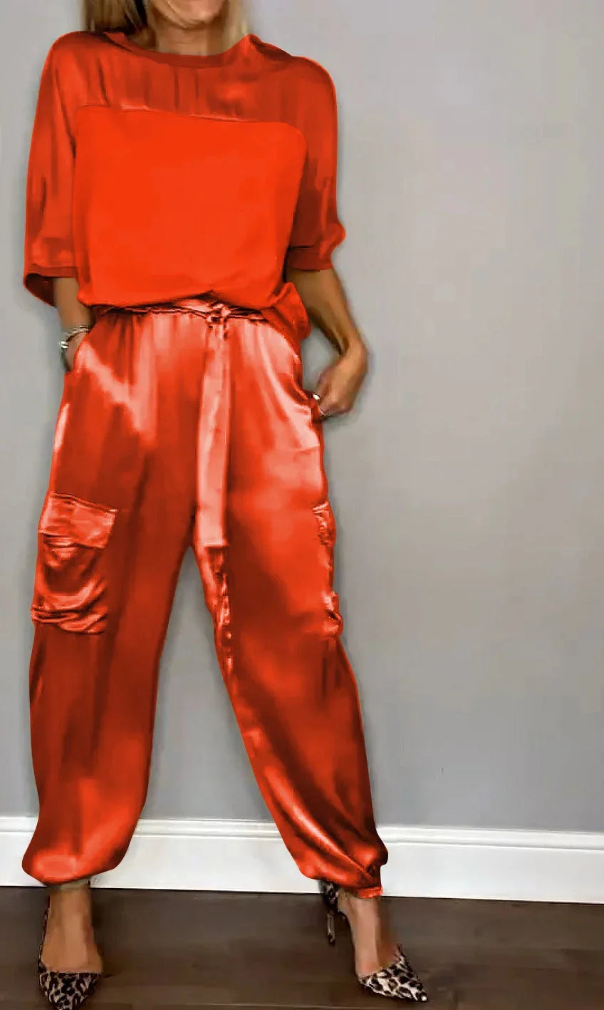 Claudia | Luxurious Floating Two-Piece Set