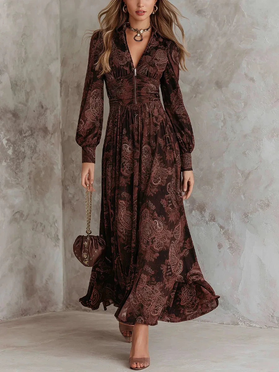 Isabela | Vintage Long Dress