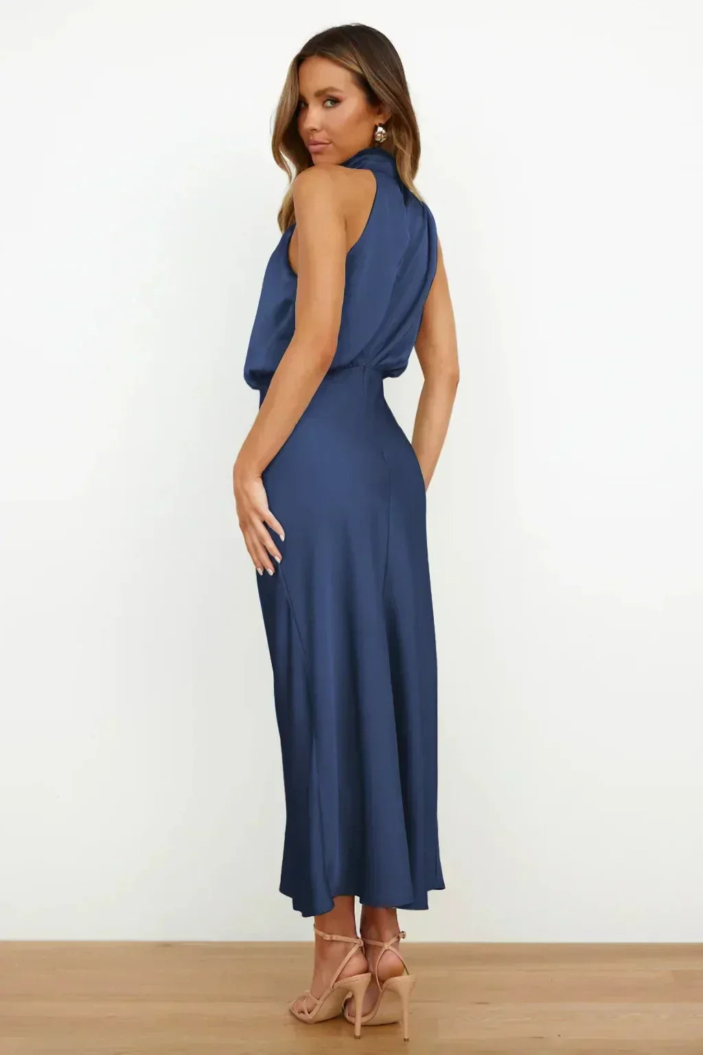 Faith | Women’s Chic Halter Evening Dress