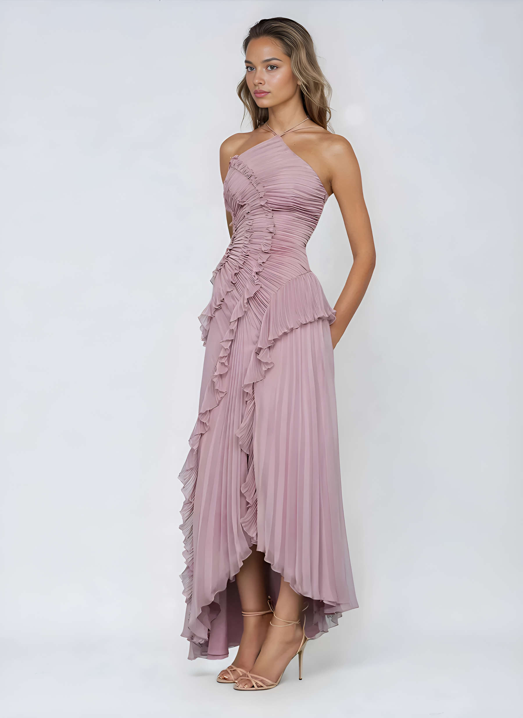 ISADORA I RUFFLED DRESS LIMITED EDITION