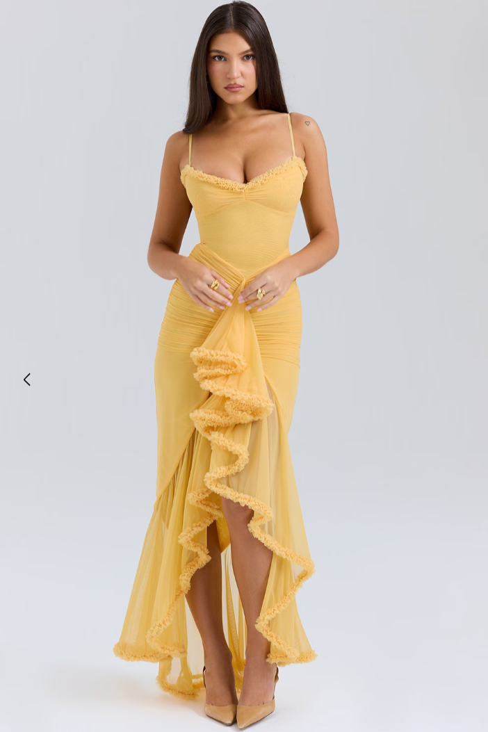 Edith - Enchanting Ruffled Dress