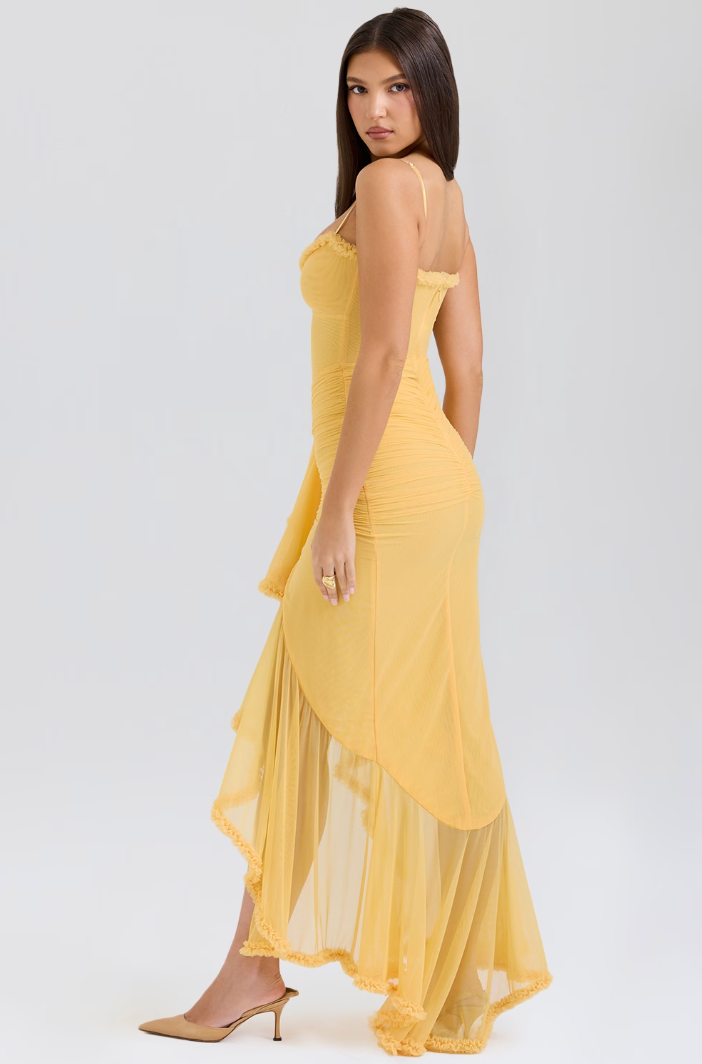 Edith - Charming Ruffled Dress