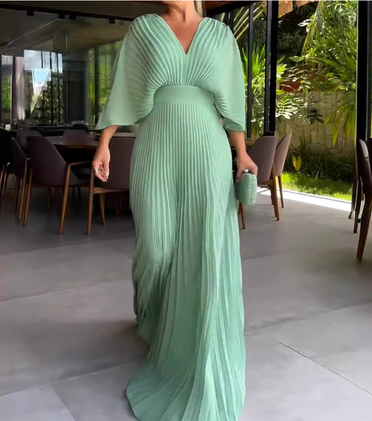 Jennifer | RIA™ Floating Ribbed Maxi Dress