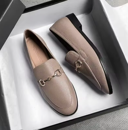 The Heritage Gold-Bit Leather Loafer