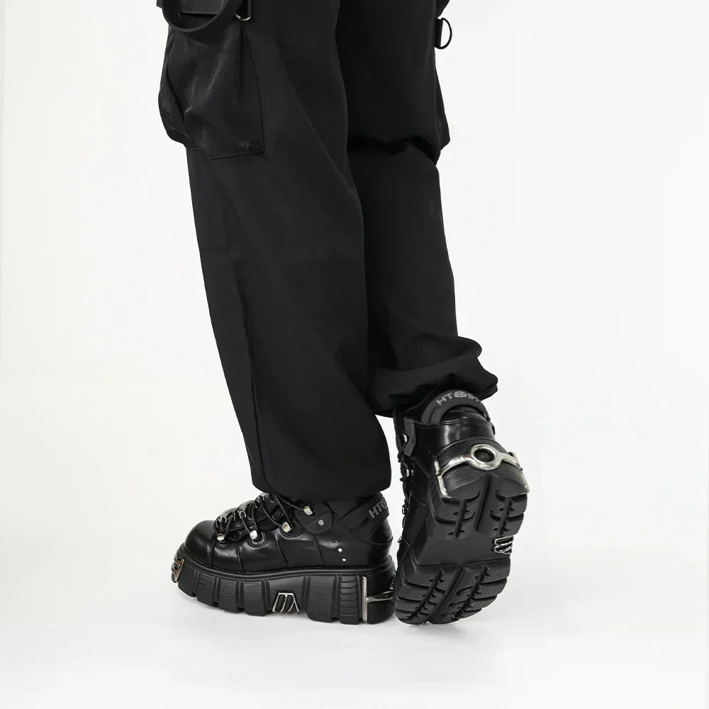 Rebel Rider Punk Ankle Shoes