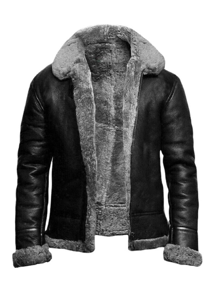 Daario - Long Sleeve Aviator Jacket