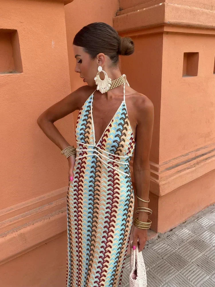 Dilara | Backless Maxi Dress