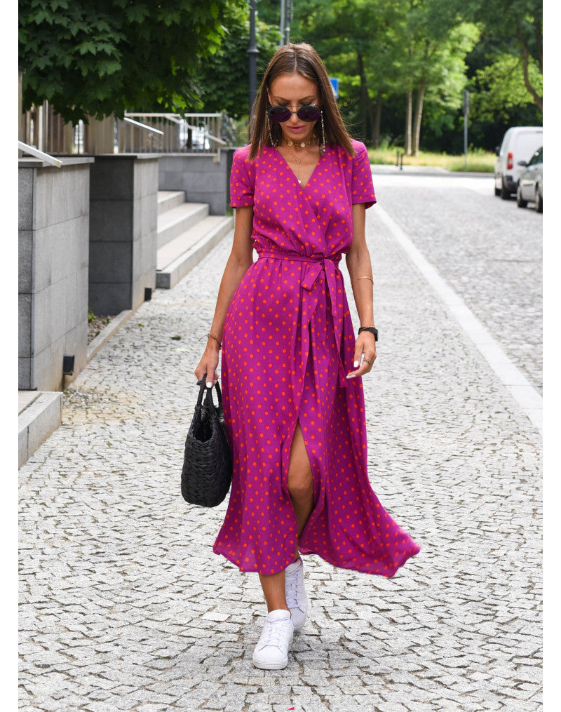 Yasmine | Elegant V-Neck Dress