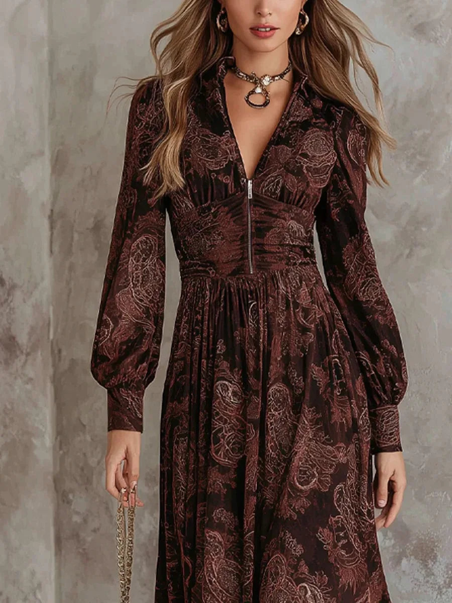 Isabela | Vintage Long Dress
