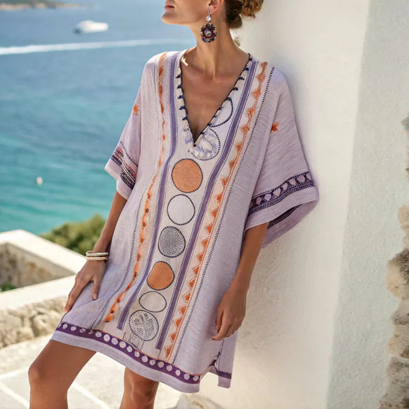 Esmee - Elegant & Comfortable Beach Dress for Effortless Beach Style