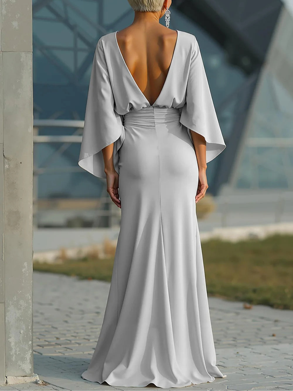 Mandi™ Elegant Sleeve Dress