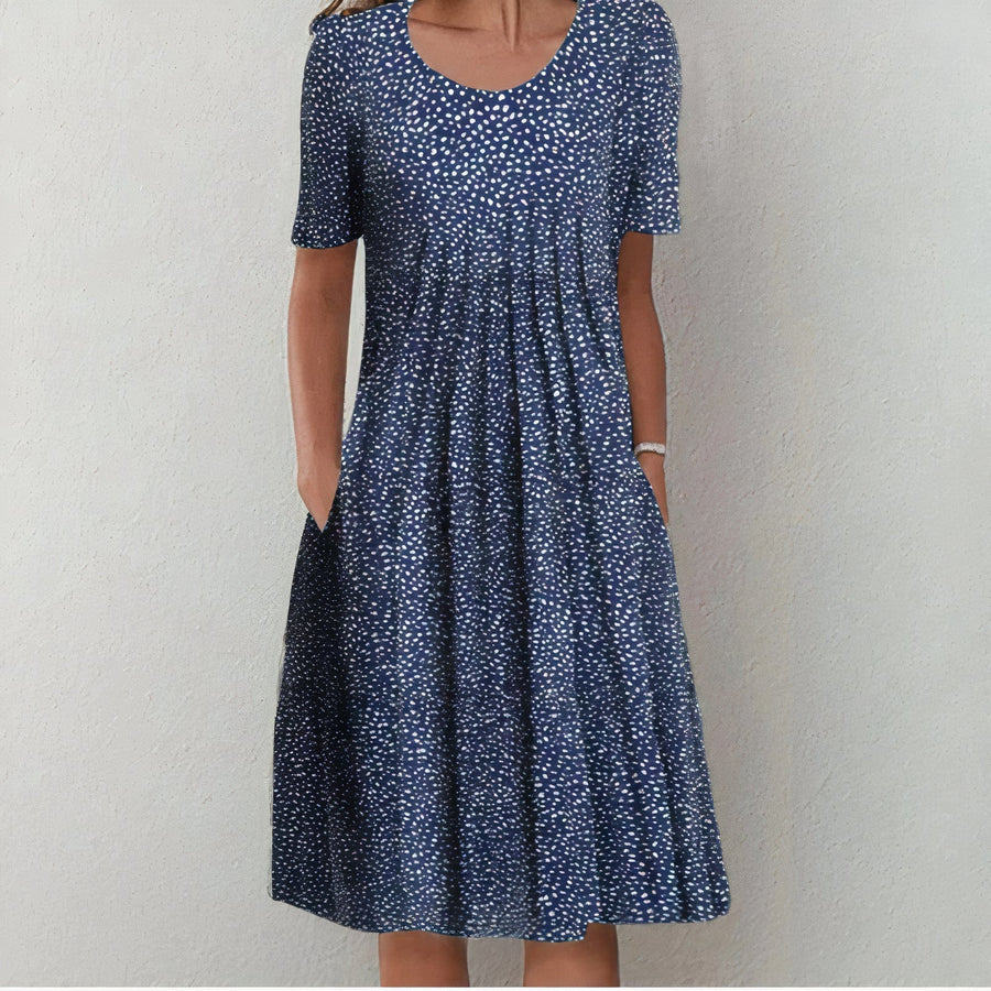 Uriela™ Elegant Floral Dress