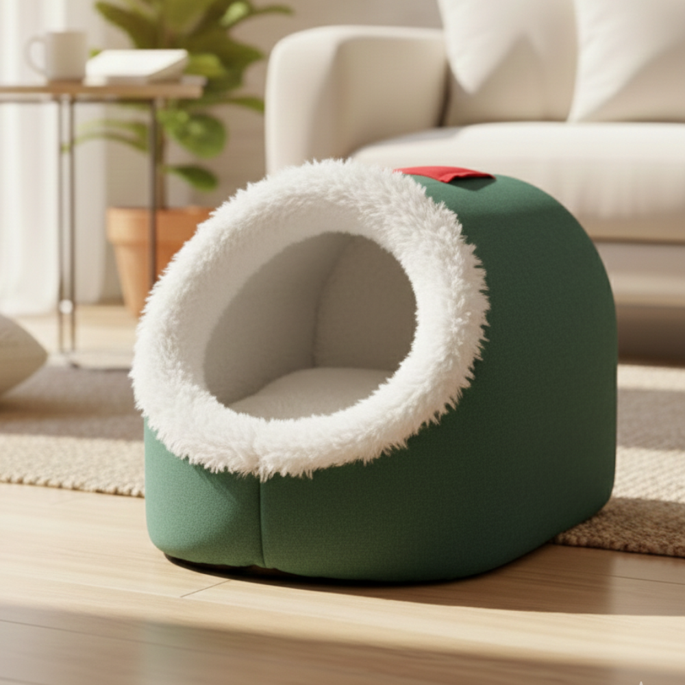 Cavina – Insulated Cave Bed for Small Pets